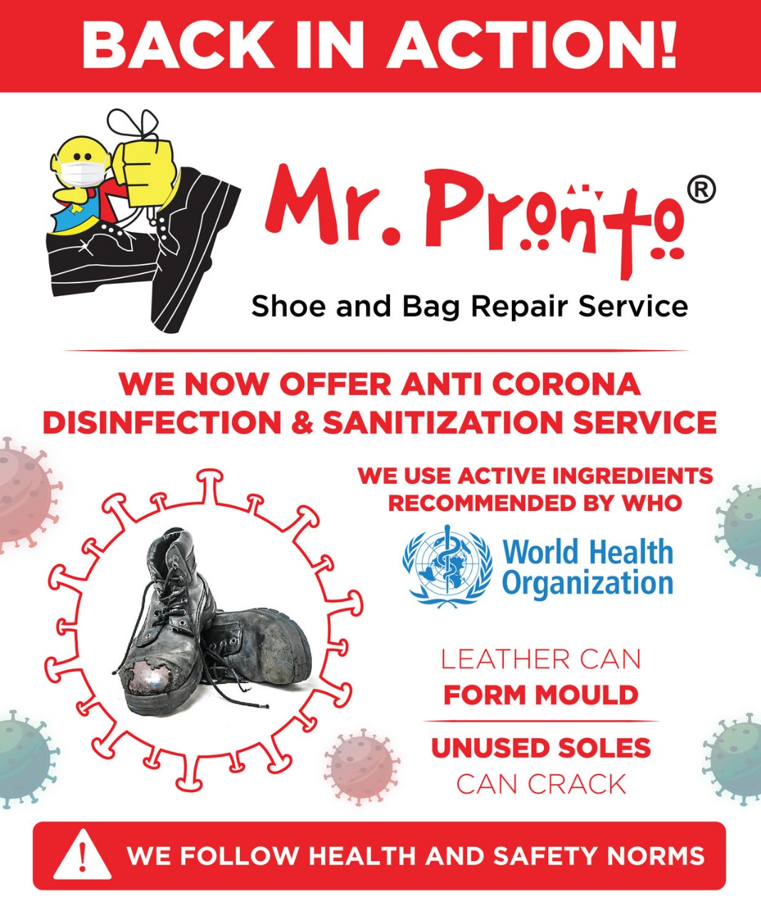 India's Largest shoe and bag repair company